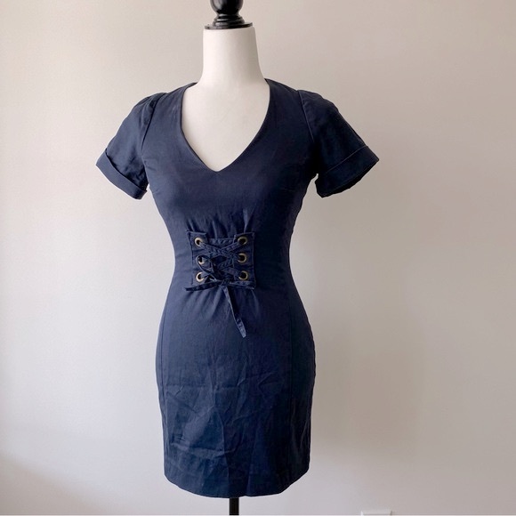 VINTAGE | Cotton Mini Dress - Picture 1 of 12